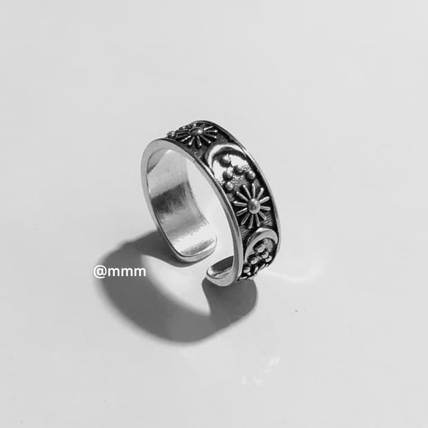 (Unisex)🌛🌞빈티지 반지 오픈링
