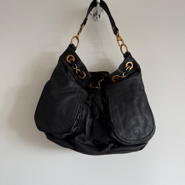 라비엔코(RABEANCO) 레더 숄더백