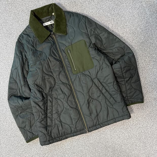 유니클로 JW앤더슨 퀄팅 자켓