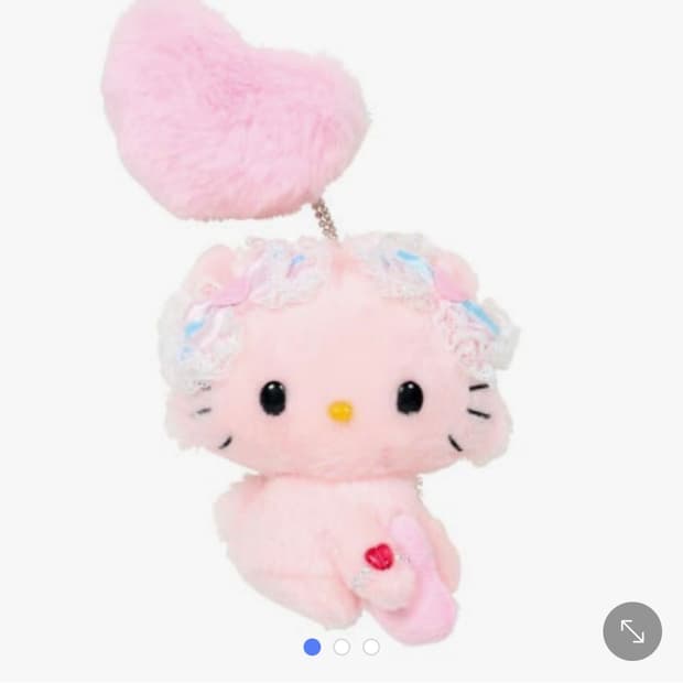 챠미키티 헤이세이 후와후와 하트 시리즈 핑크