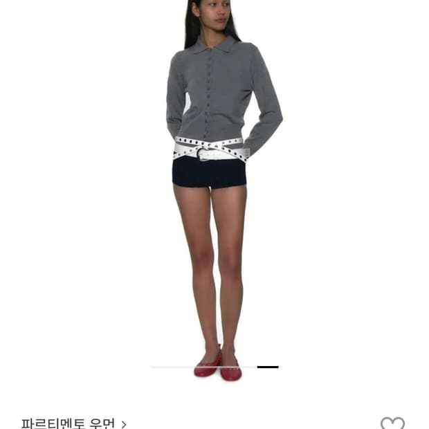 파르티멘토 마이크로쇼츠 네이비
