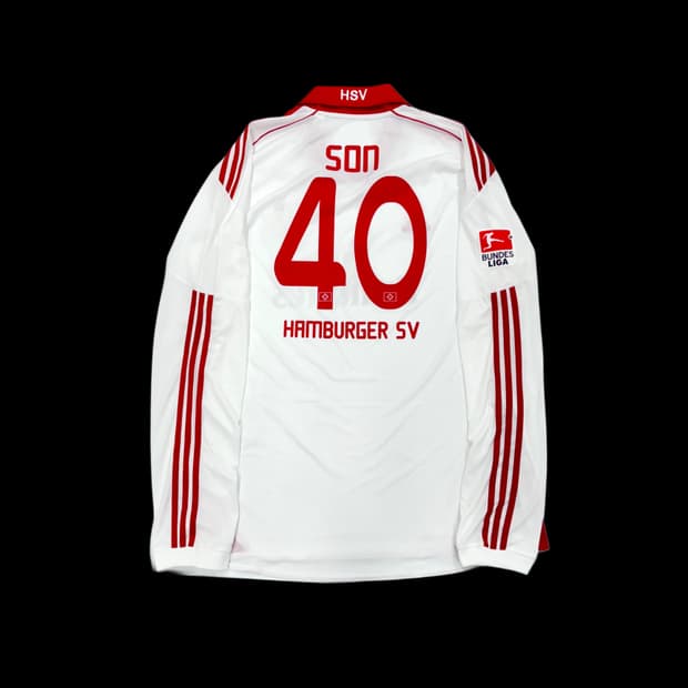 아디다스 10 11 함부르크 홈 손흥민 긴팔 유니폼