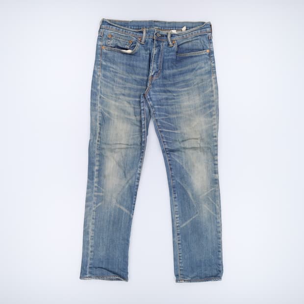 [W34 L33] 리바이스 511 워싱 데님팬츠 1211H2
