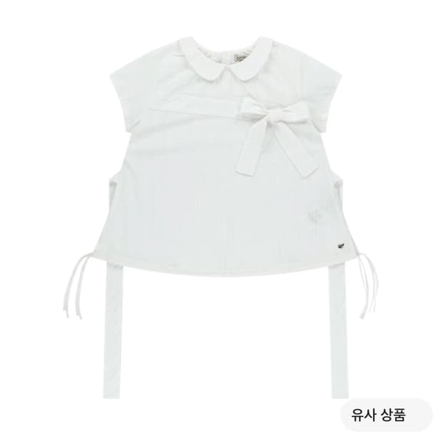 코이세이오 보우 블라우스 화이트
