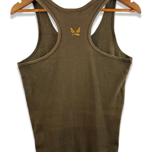 배드보이 카키 슬리브리스3043