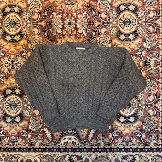 빈티지 엘엘빈 여성용 니트 "M" (462)