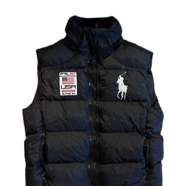 폴로 빅포니 USA 90s 베스트 상품 (패딩조끼)