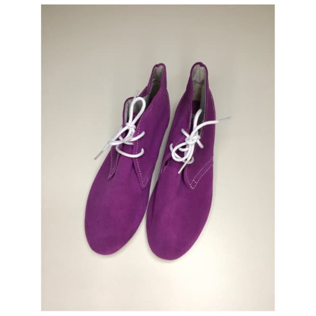 호킨스 퍼플 스웨이드 부츠