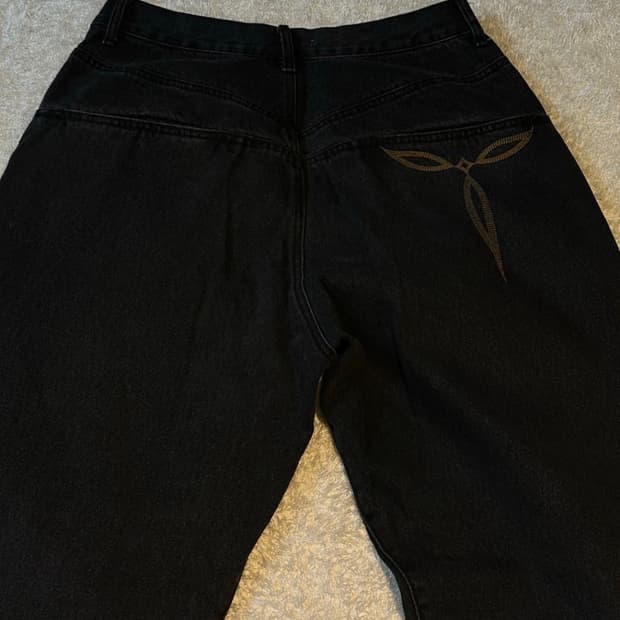 서피스에디션 트위스티드 슬래쉬 데님팬츠 L