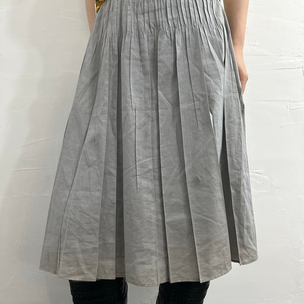 pleats skirt
