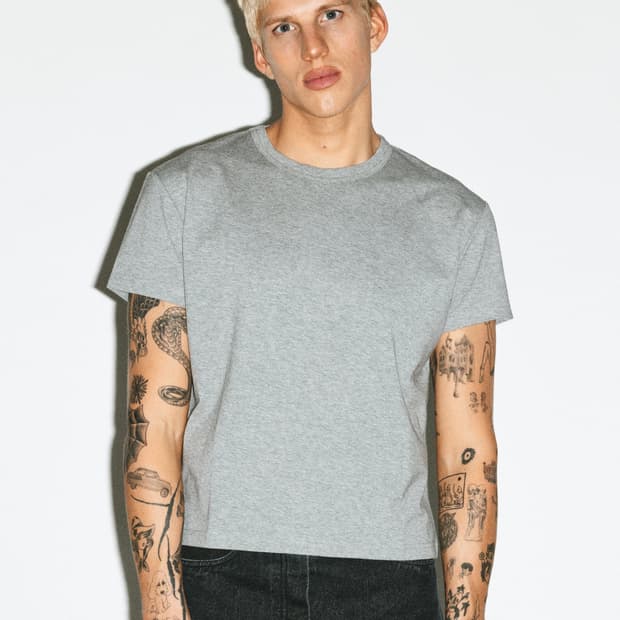 (L) 캘리포니아 아츠 Frank Baby Tee | Grey