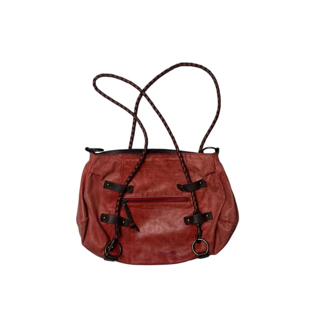 cuir jouer cube 레드 레더 백