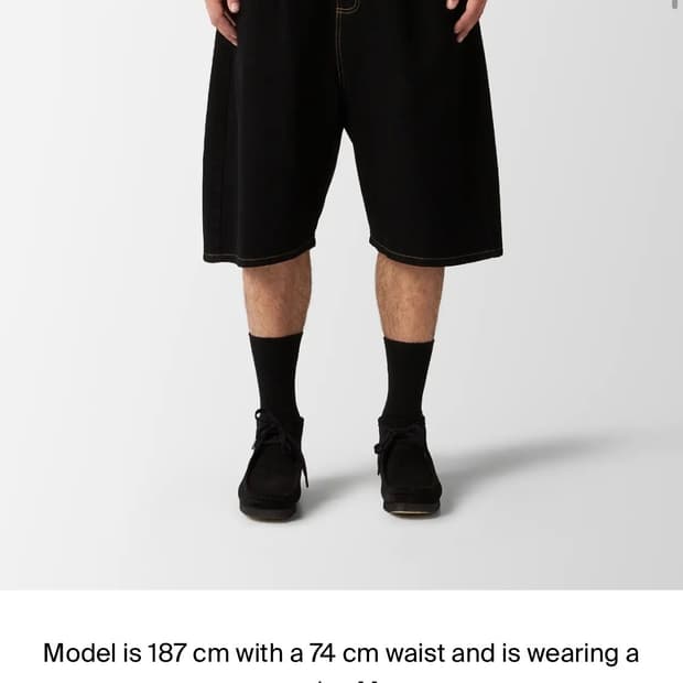 [M] 윌리차바리아 버뮤다 데님 쇼츠