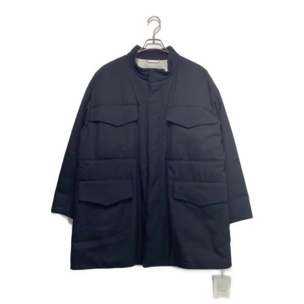 OVERCOAT / Wool Kersey Padded Field Jack