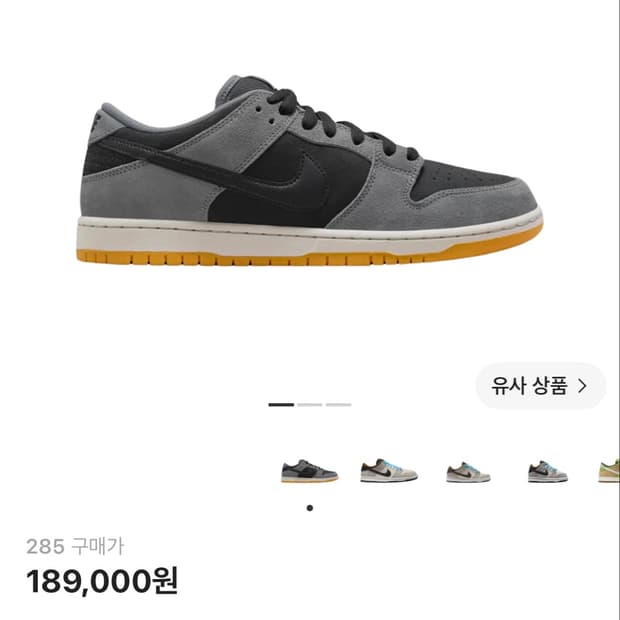 나이키 SB 덩크 프로 285