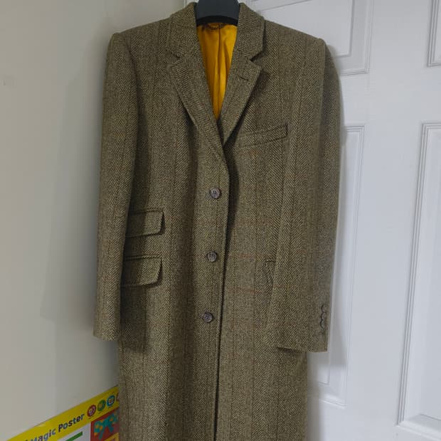 찰스띠릿 /해리스트위드 코트/36R