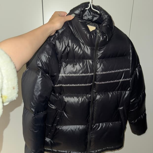 마뗑킴 글로시 푸퍼 패딩