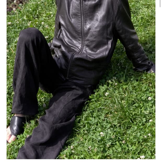 머듈 레더자켓 브라운 2사(appendix leather)