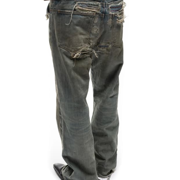 REWORKED SELVEDGE BOOTCUT DENIM S