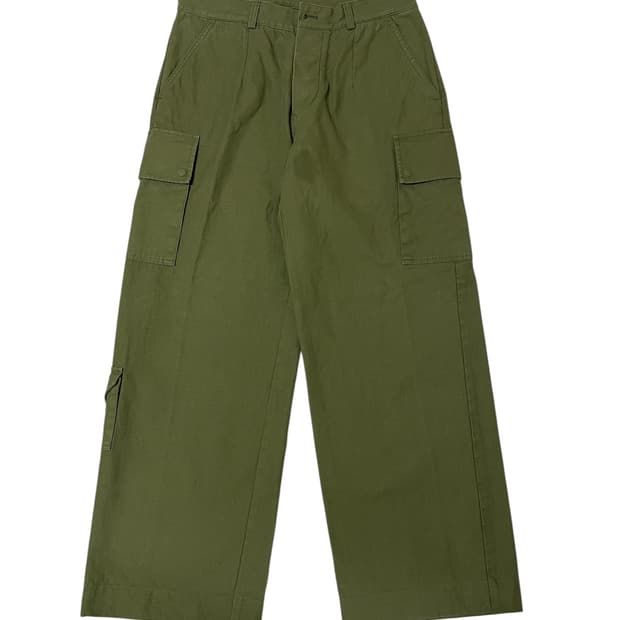 mer Vert Armée Cargo E fit 34