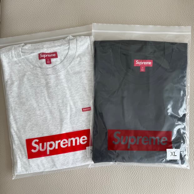 슈프림 스몰박스 롱슬리브 티셔츠