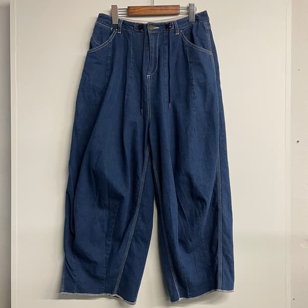 니들스 HD 데님 와이드 팬츠