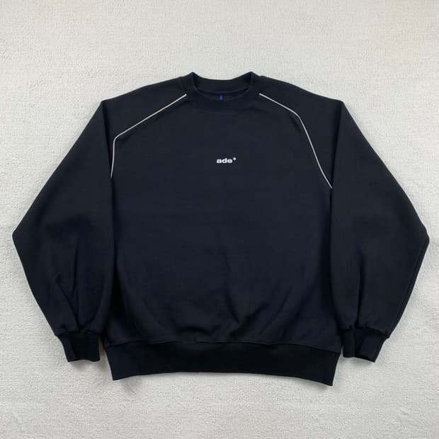 19ss 아더에러 썬더 맨투맨 블랙