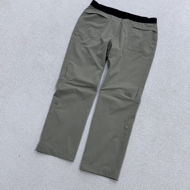 실측확인 노스페이스 나일론 팬츠 0421E