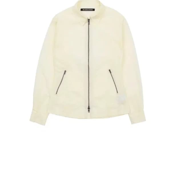 웰빙익스프레스 나일론 포켓집업셔츠 아이보리