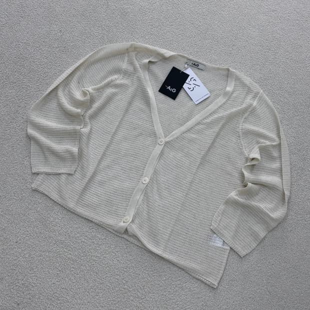 구88 새상품 ATG 니트 가디건 0416E