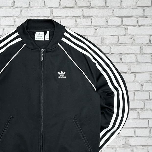 아디다스 신형 빈티지 슈퍼스타 블랙 져지 S