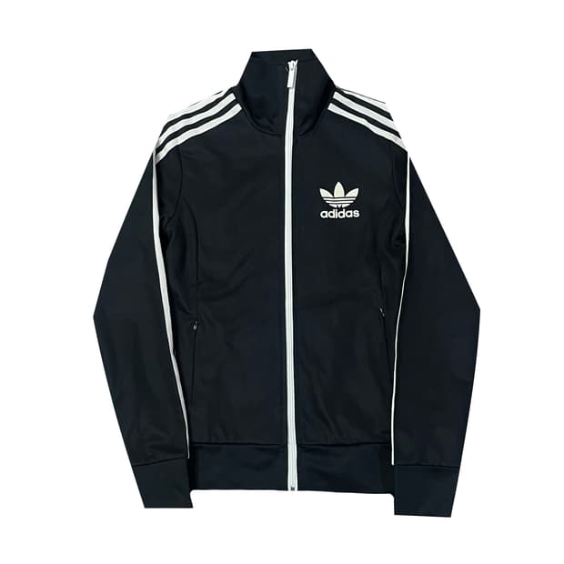 아디다스 빈티지 블랙 유로파 져지 트랙탑