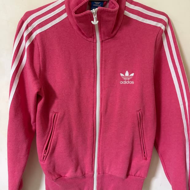 아디다스 핑크 져지