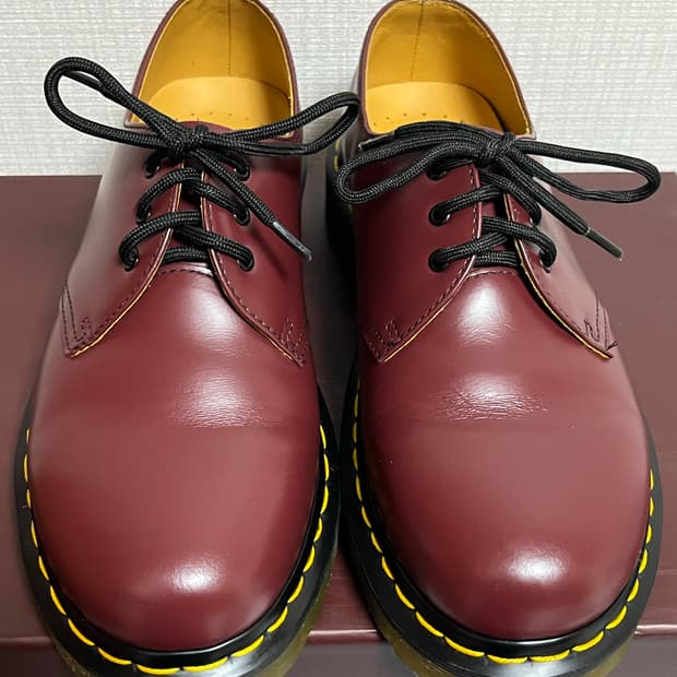닥터마틴1461 3홀 스무스 체리레드 38(240) 사이즈