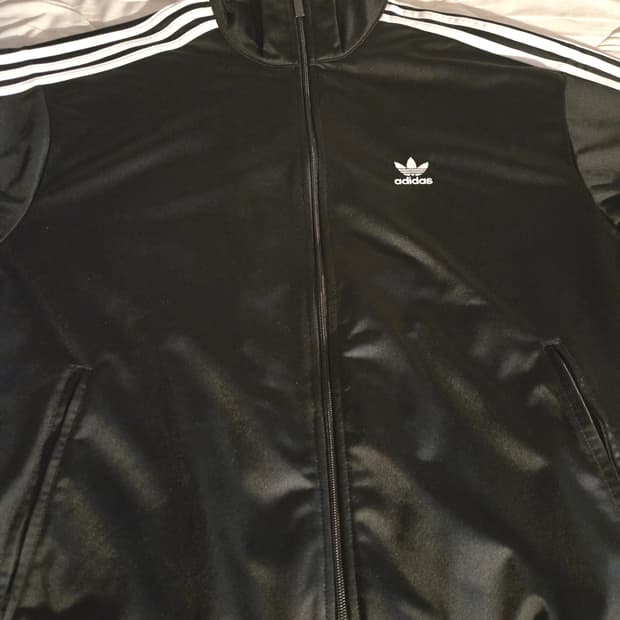 아디다스 파이어버드 져지 블랙 팝니다-US 버전