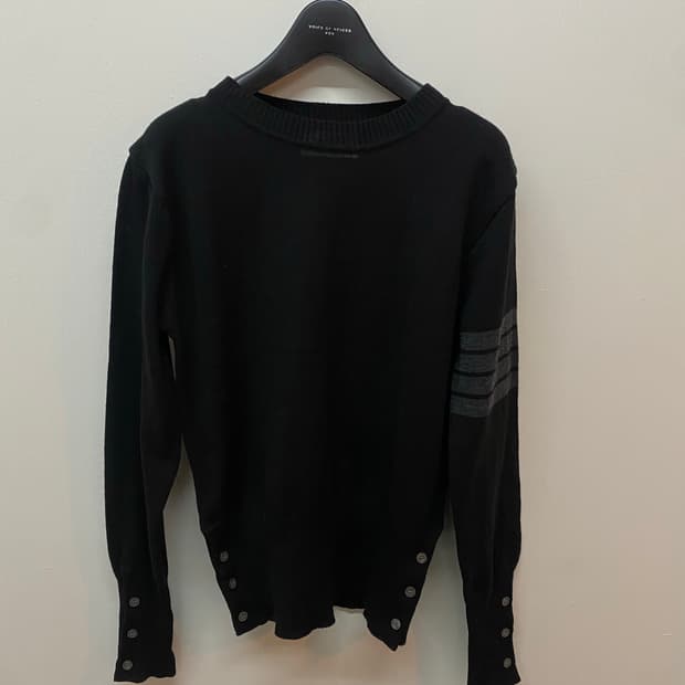 새상품 톰브라운 여성 블랙 니트