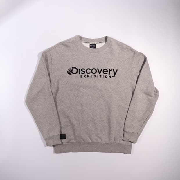 디스커버리 로고 맨투맨 B217