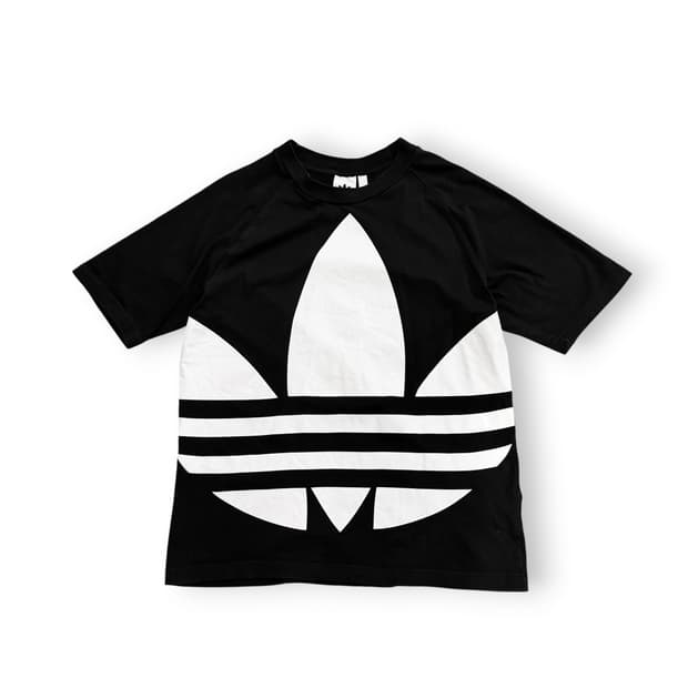 아디다스 트레포일 빅로고 라운드넥 반팔 티셔츠