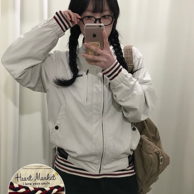 하트마켓 스트라이프 롱슬리브