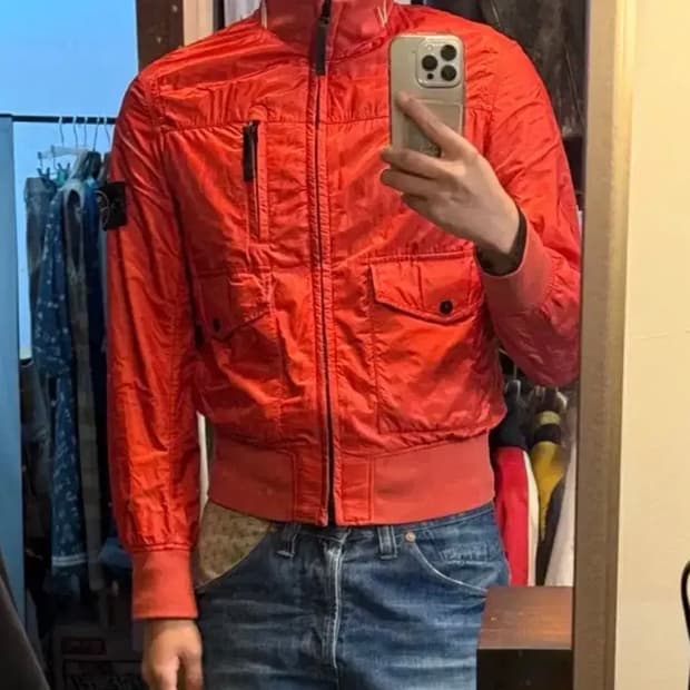 2013ss 스톤아일랜드 마이크 립스탑 7 DEN / TYVEK 자켓