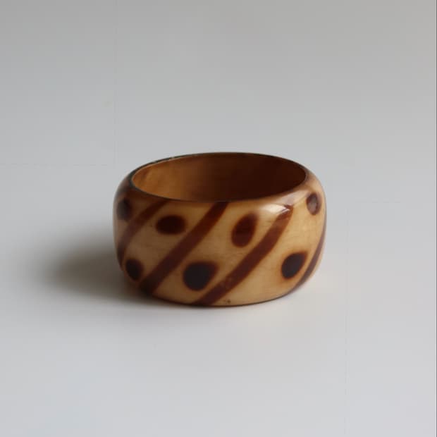 leopard dot bangle