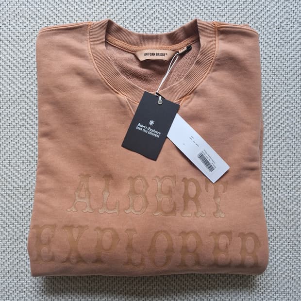 유니폼브릿지 AE 피그멘트 스웻셔츠 XL 