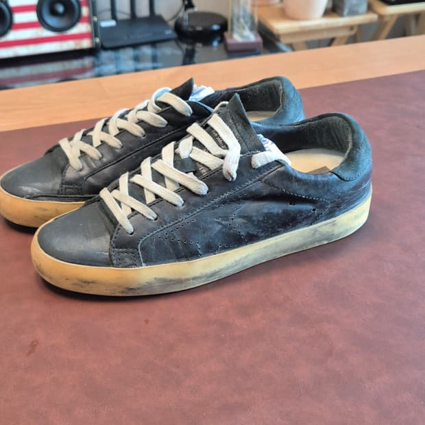 235-240(37) 정품 골든구스 올블랙 