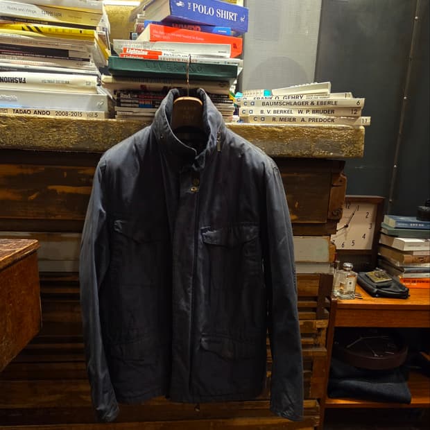 바버 왁스코팅자켓