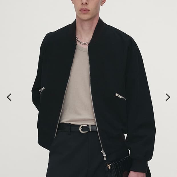 [XL]토니웩 가먼트 워시드 코튼 봄버 자켓