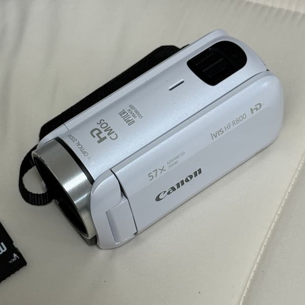 캐논 ivis hf r800 빅시아 빈티지 캠코더