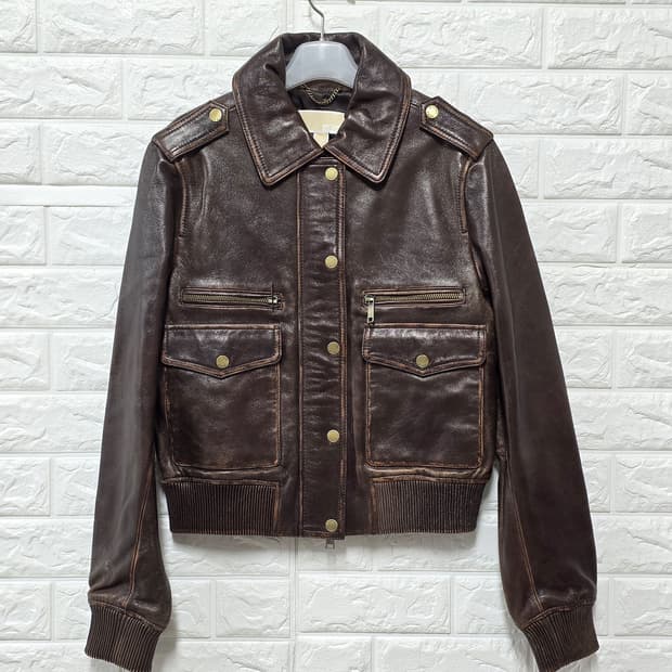 택포// 마이클코어스 양가죽 자켓 XS