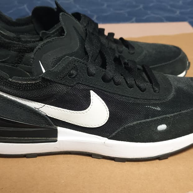 나이키 우먼스 와플원 매쉬 스니커즈 검횐 (235) DC2533-001