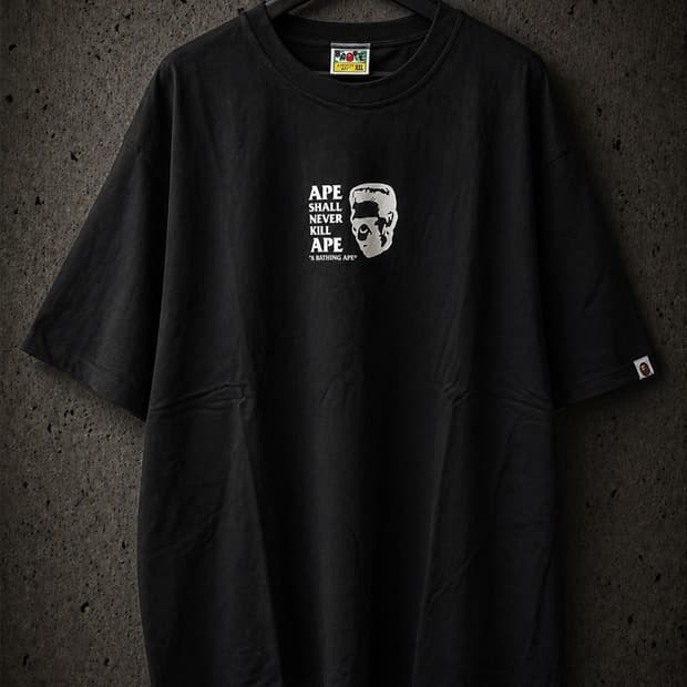 베이프 프랑켄슈타인 로고 릴렉스드 핏