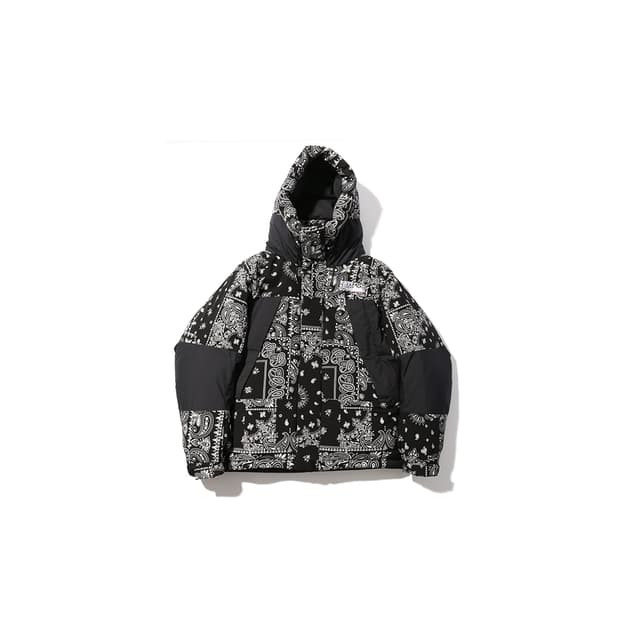 프릭스스토어 x 퍼스트다운 반다나 숏패딩 다운자켓